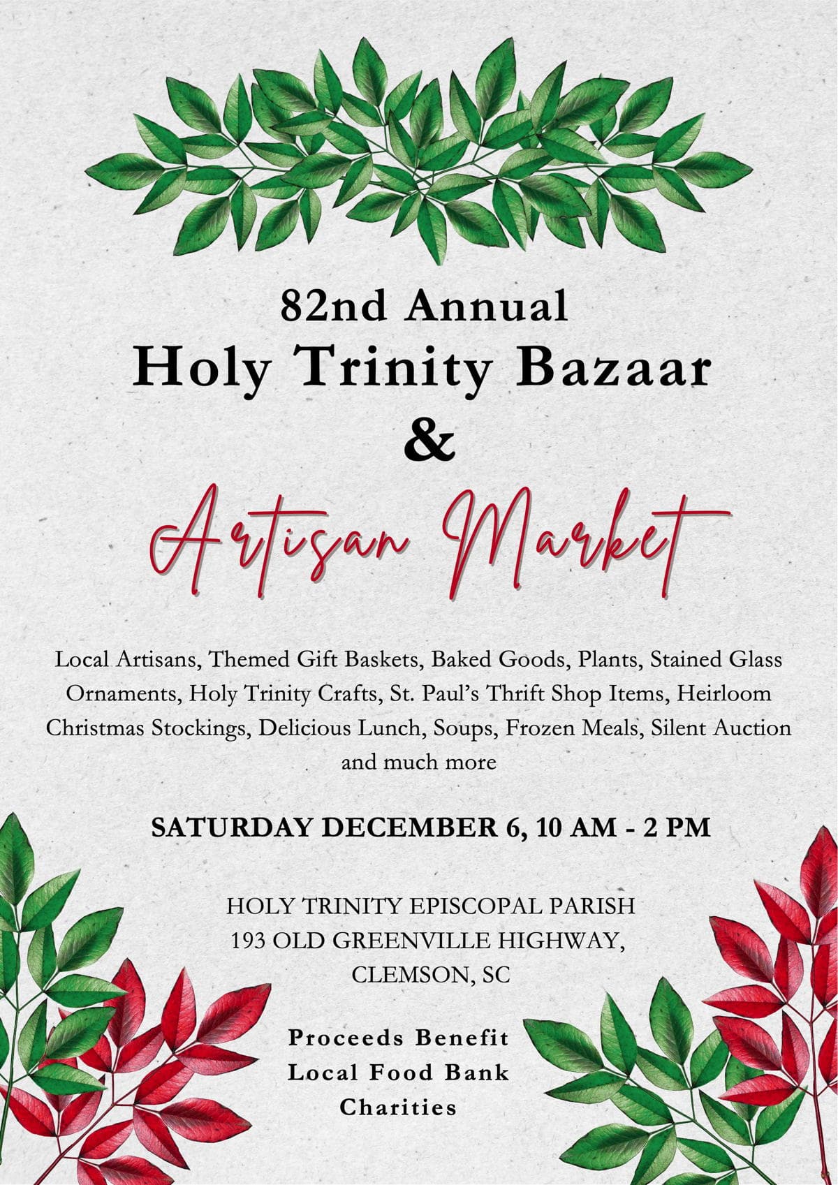 Holy Trinity Academy Bazaar Draws Local Shoppers, Supports School Fundraising