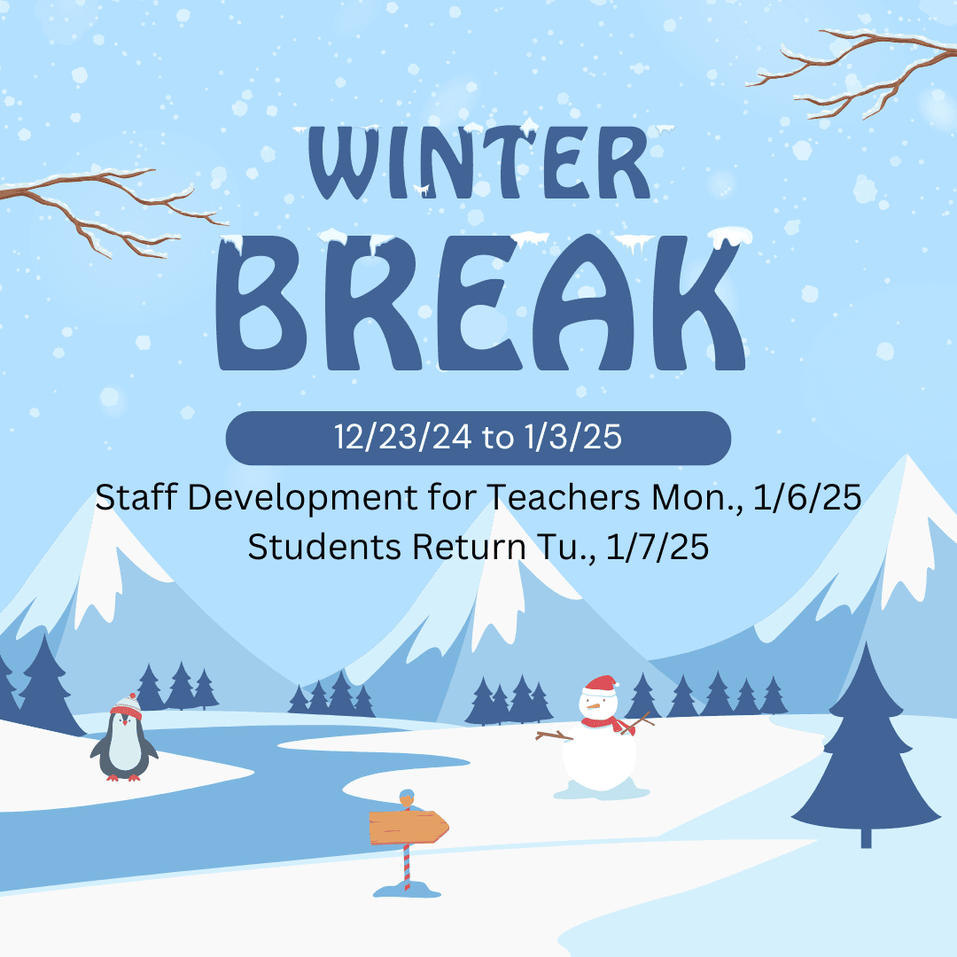 Baker School District sets Winter Break dates, resources for families