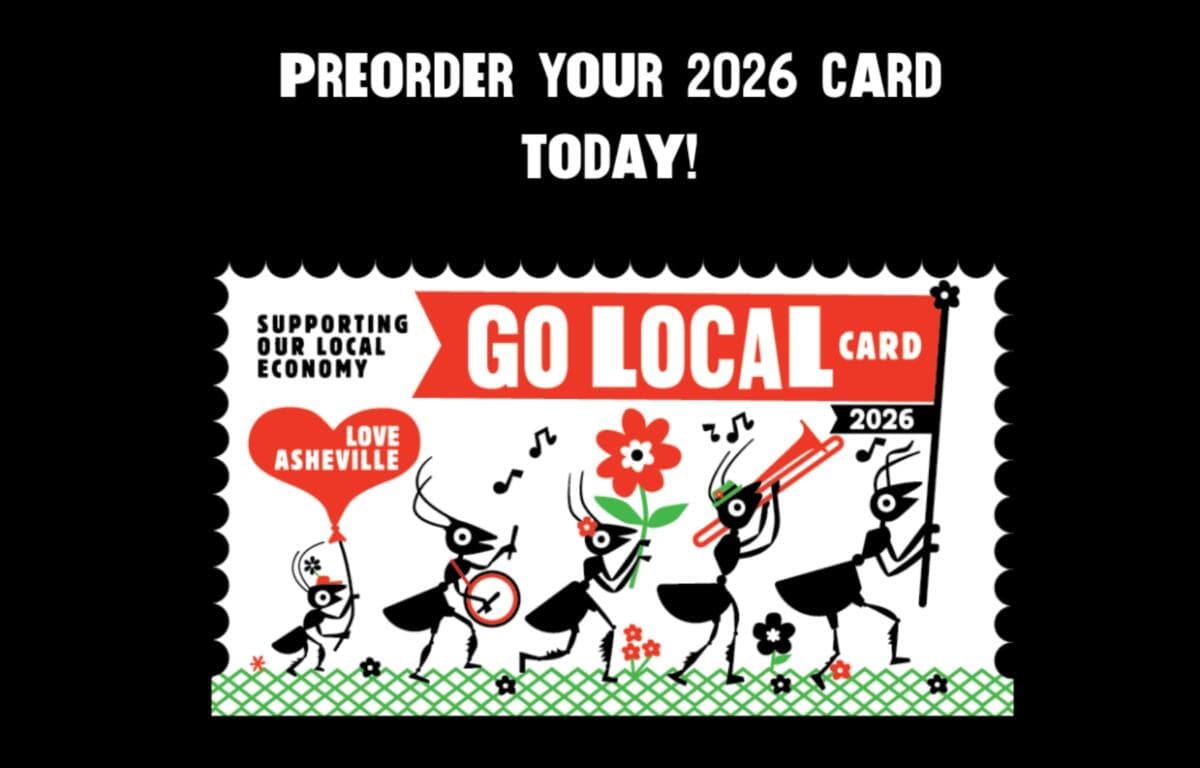 Go Local Asheville opens 2026 card preorders, boosts support for nonprofits
