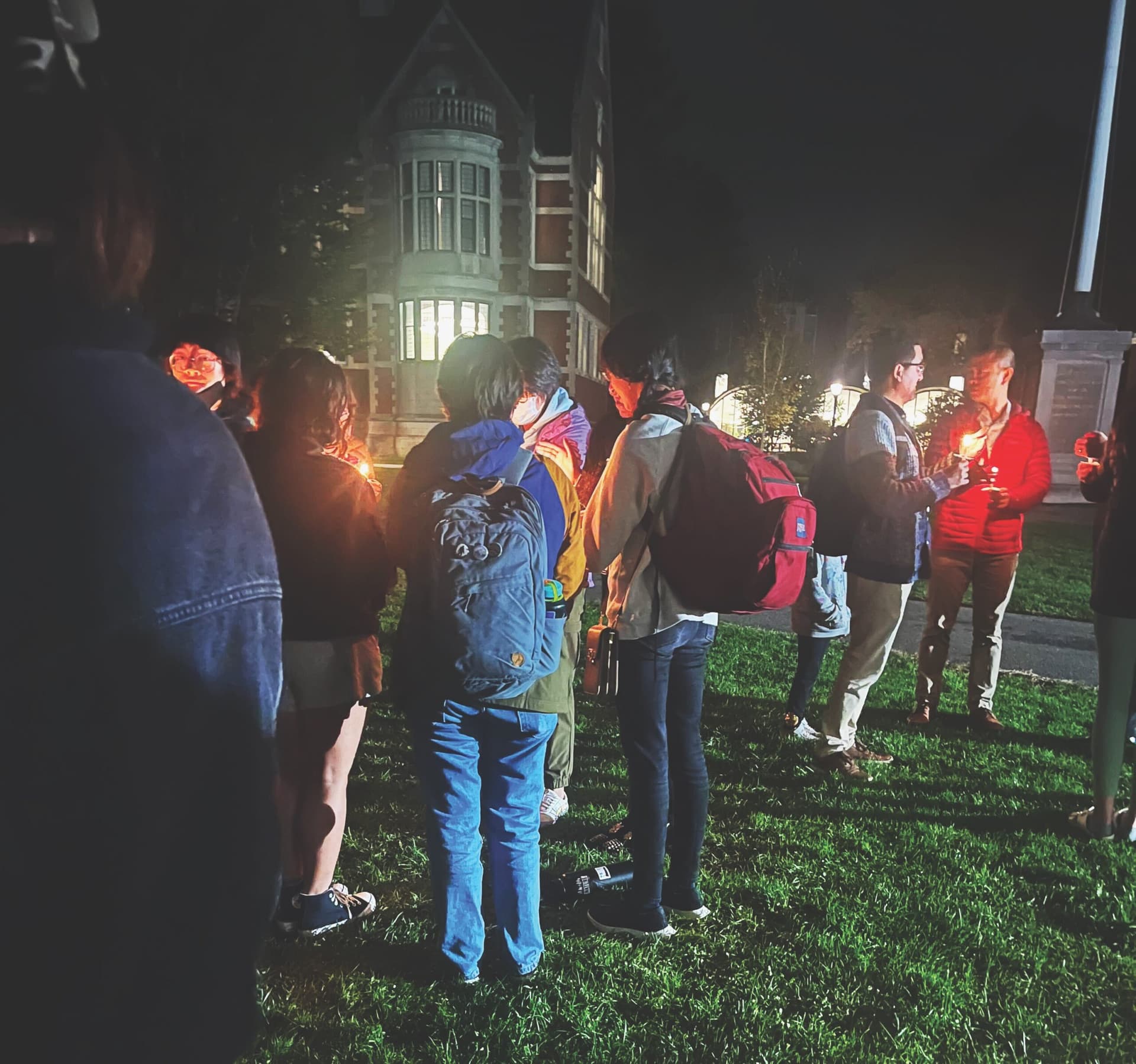 Community Vigil in Medalie Park Confronts Grief and Policy Losses