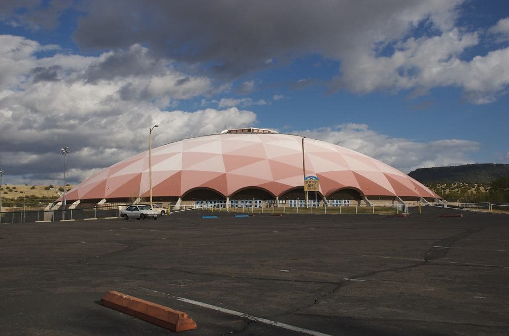 Round Valley Dome in Eagar, Springerville Anchors Community Sports