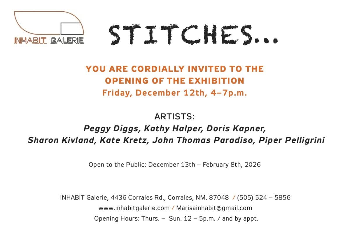 Embroidery Exhibition in Corrales Explores Feminism and Community Healing