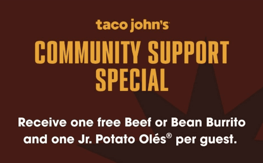 Taco John’s Provides Free Meals to Federal Workers During Shutdown