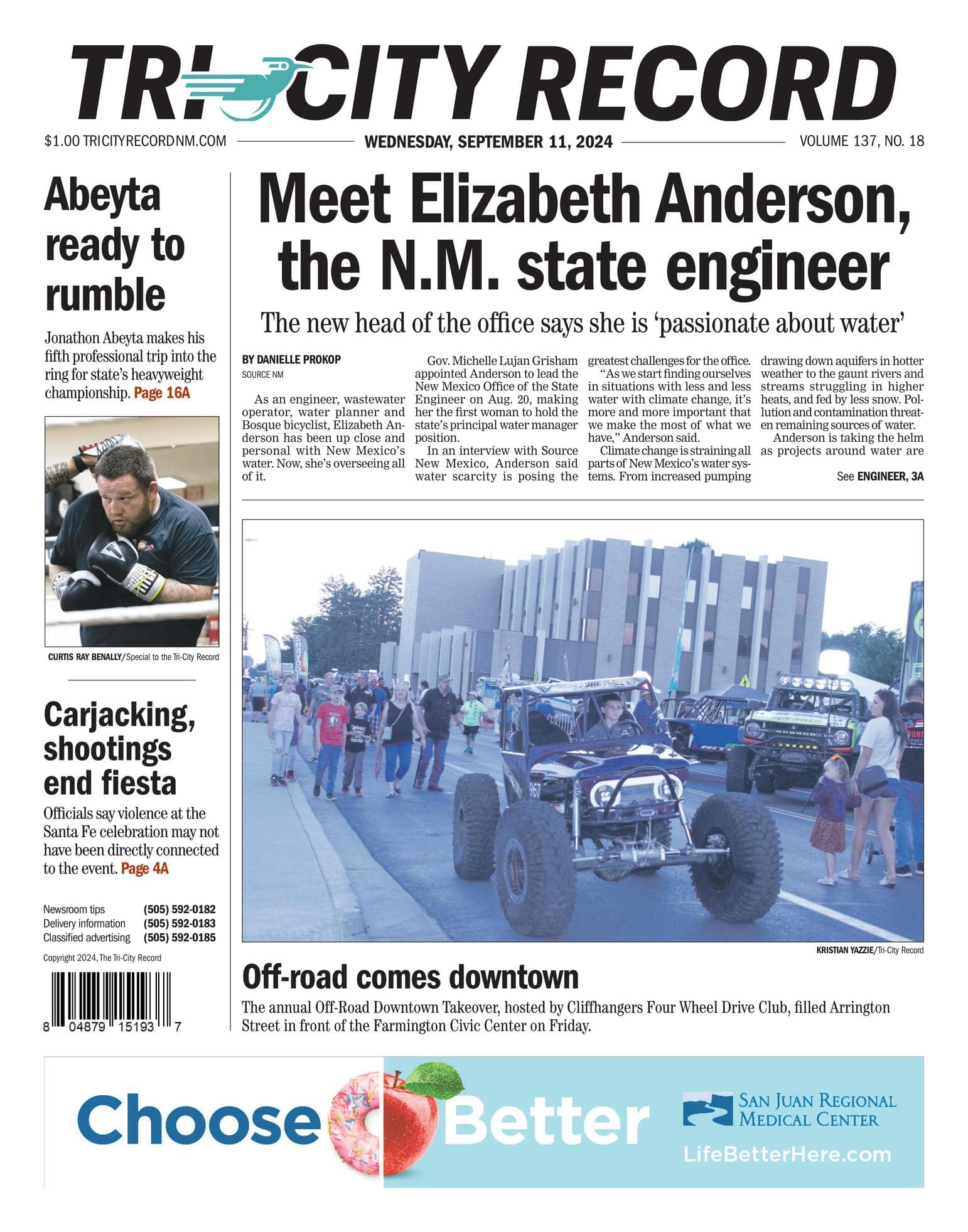 Tri City Record Wins Multiple State Press Association Awards