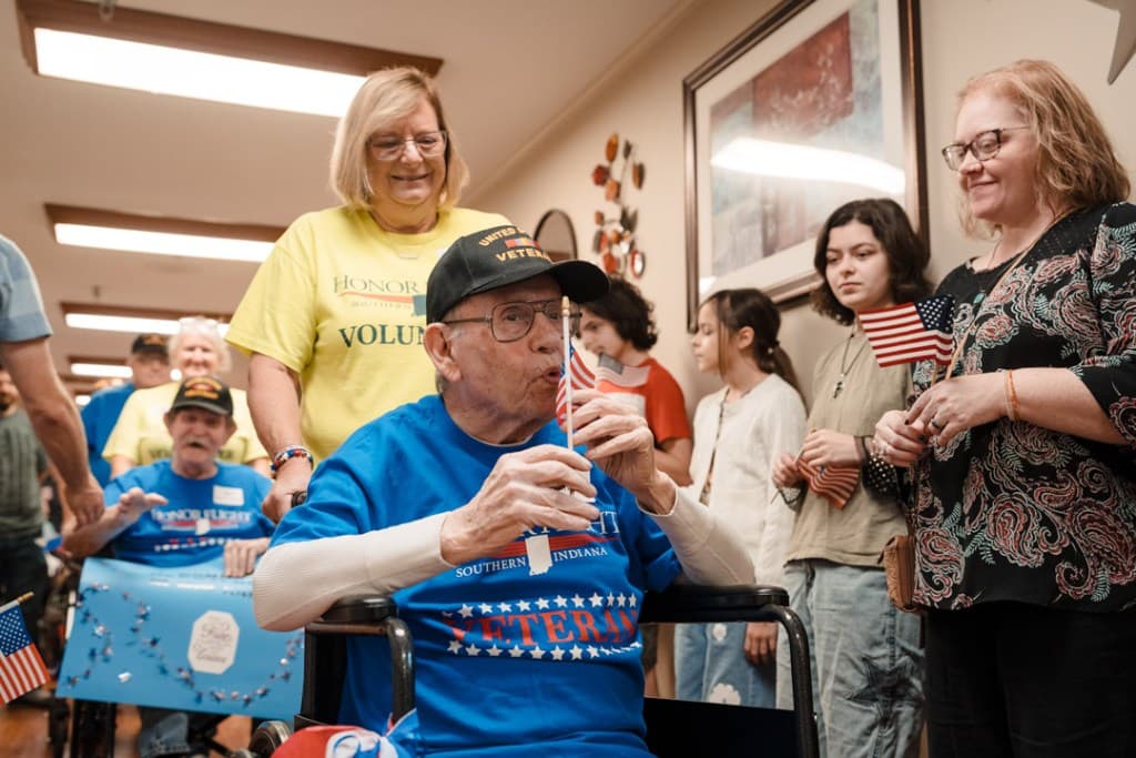 Honor Flight Brings Washington Memorials to The Timbers Residents