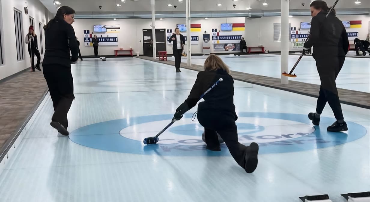Friday Recess Brings Curling, Community Socializing to Traverse City