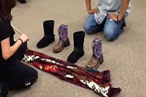 San Juan College hosts Késhjéé Navajo Shoe Game workshop and play