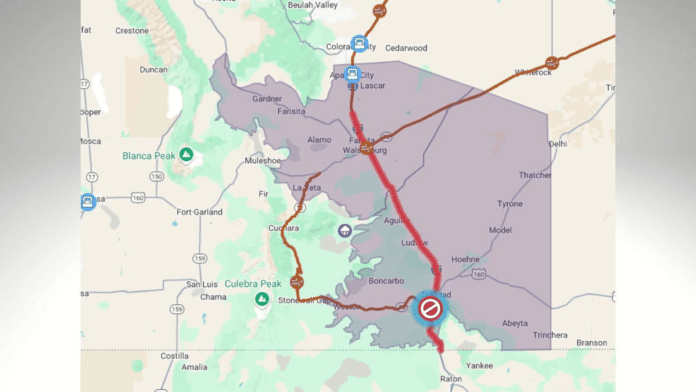 High Winds Prompt I 25 Restrictions, Travel Advisories Across County