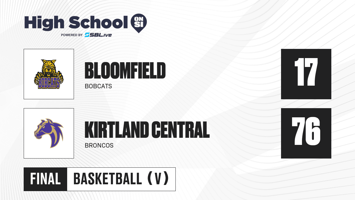 Kirtland Central Sweeps Bloomfield, Clinches District Title and State Berth