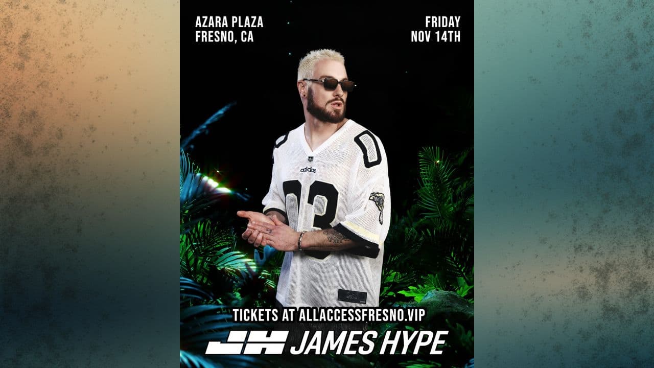 James Hype Headlines Downtown Fresno Block Party at Azara Plaza