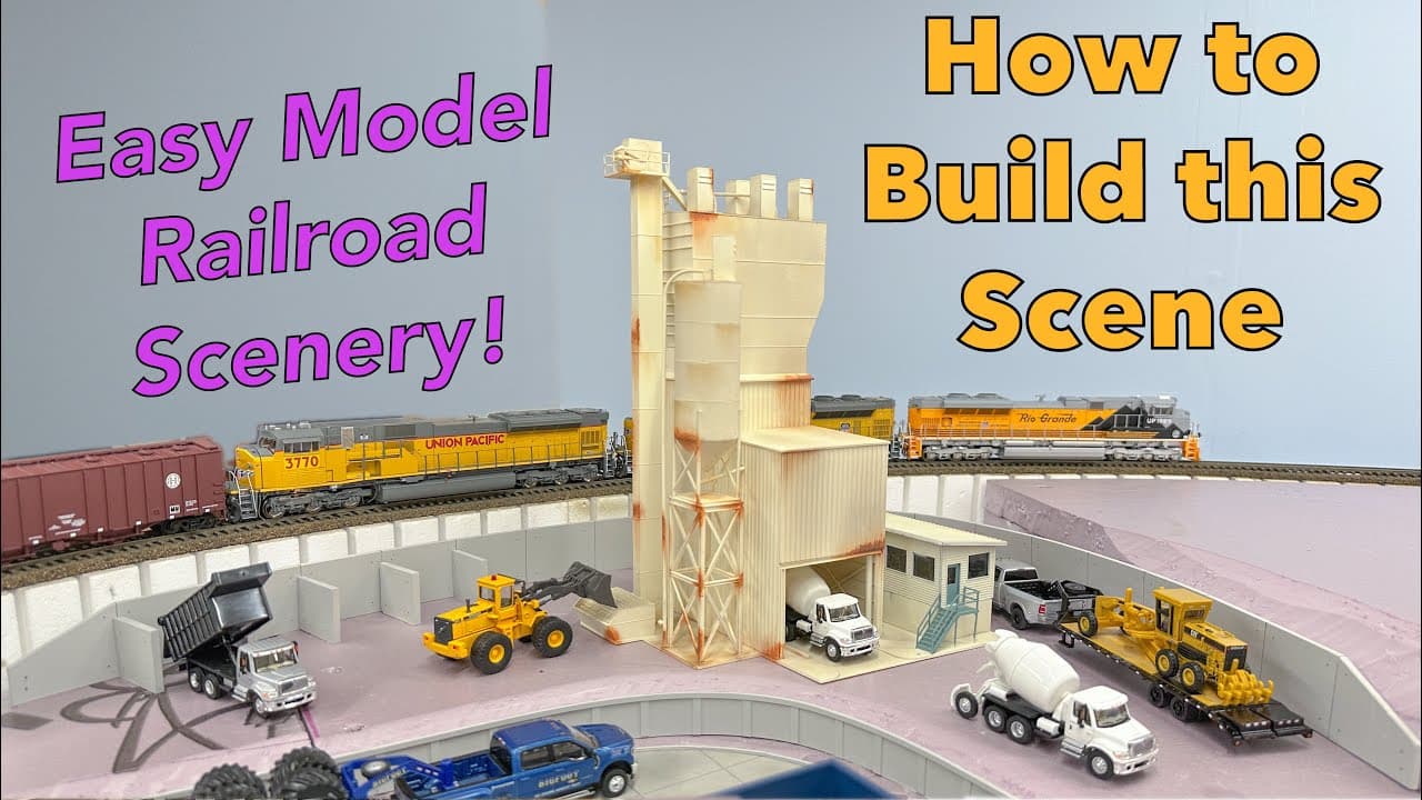 Step By Step Scenery Guide for Realistic Model Train Layouts