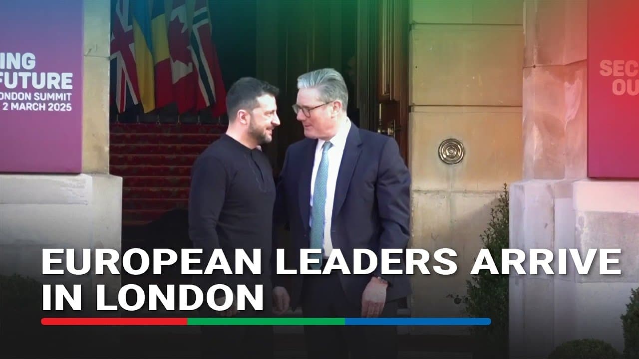 Zelenskiy Convenes European Leaders in London as U.S. Presses Peace Push
