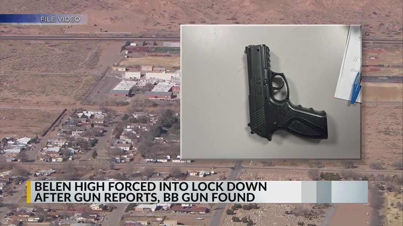 Belen Student Charged After BB Style Gun Found on Campus