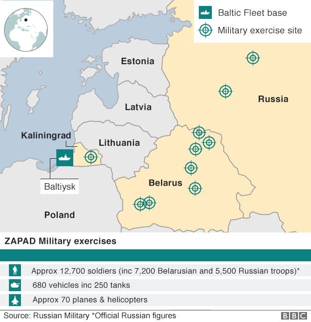 Russia and Belarus Launch 'Zapad 2025' Exercises Across Baltic, Arctic