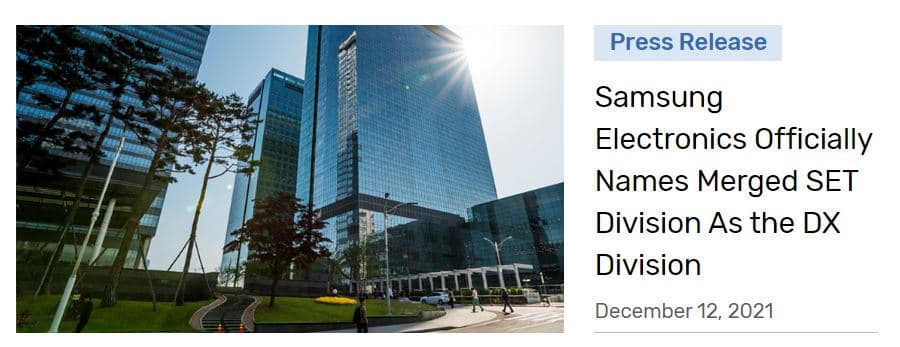 Samsung will unveil 2026 Device eXperience strategy, centering AI across products