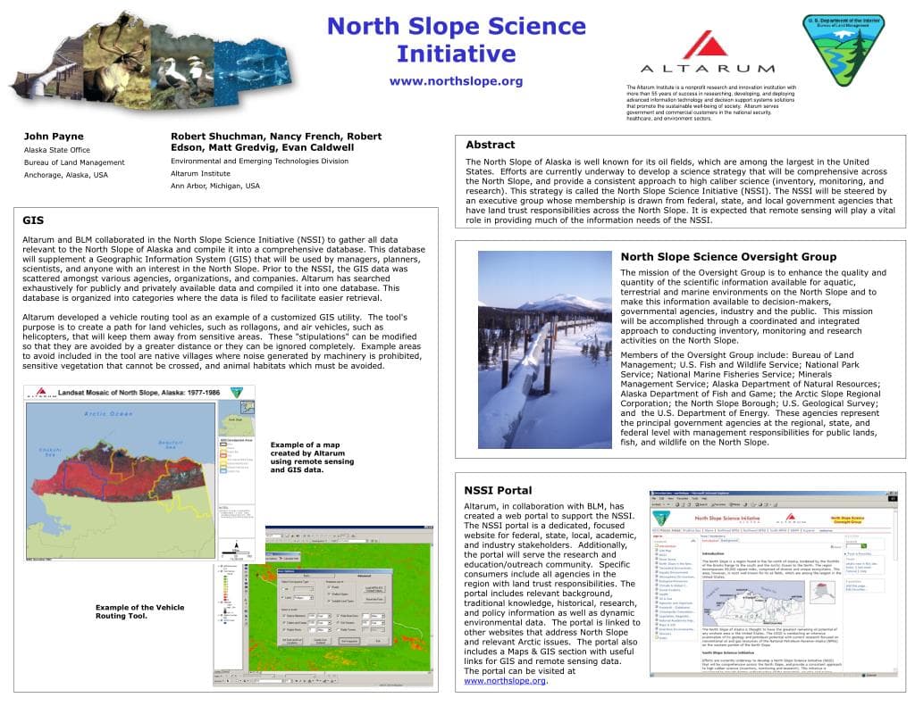 North Slope Science Catalog centralizes environmental data for community planning