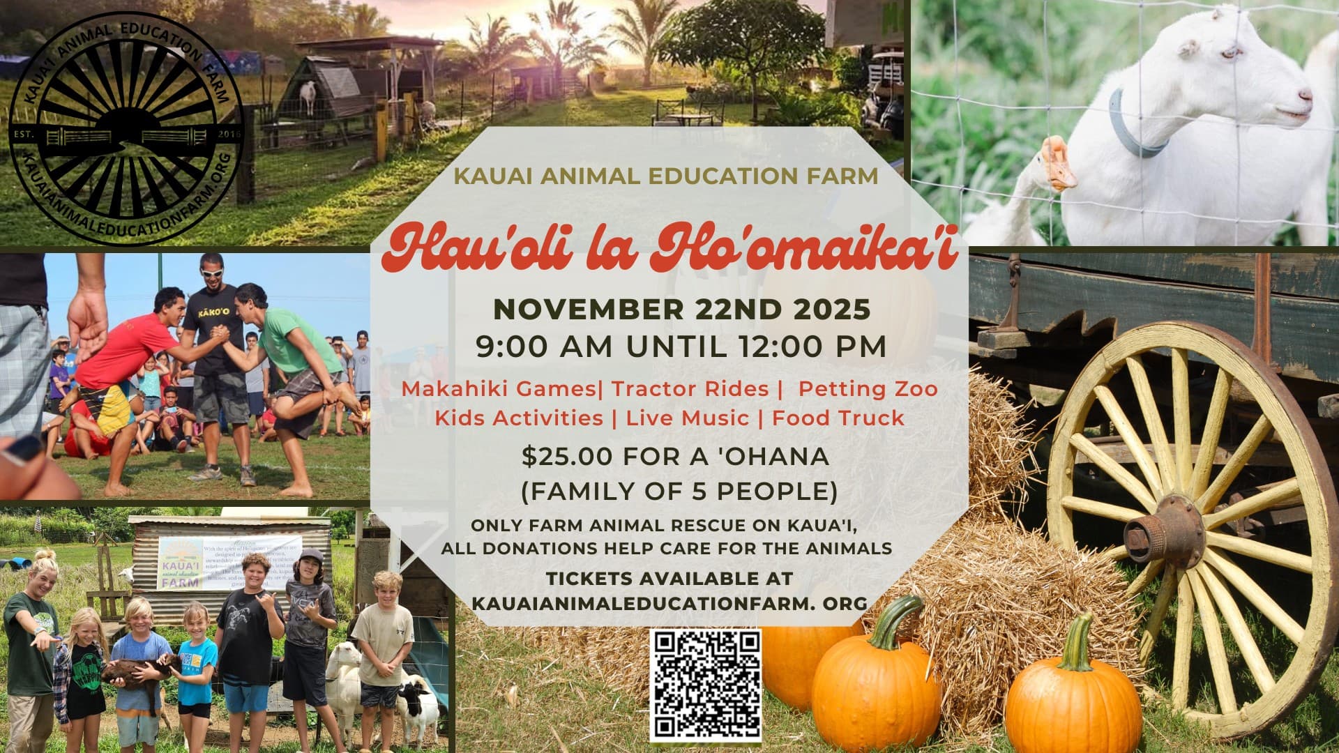 Kaua‘i Holiday Market Raises Funds for Animal Education Farm
