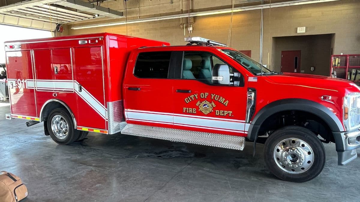 Yuma Fire Department Debuts Ladder Tender 1, Boosts Local Response