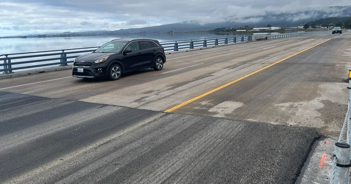 New Highway 101 Alignment at Indianola Causes Morning Commute Backups