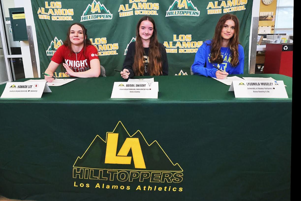 Los Alamos Athletes Commit to Colleges, Community Celebrates