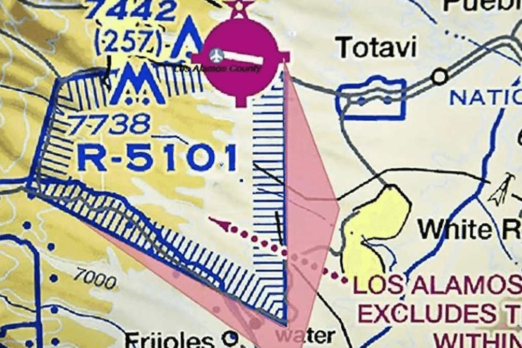 LANL warns of drone interceptions over restricted airspace R-5101
