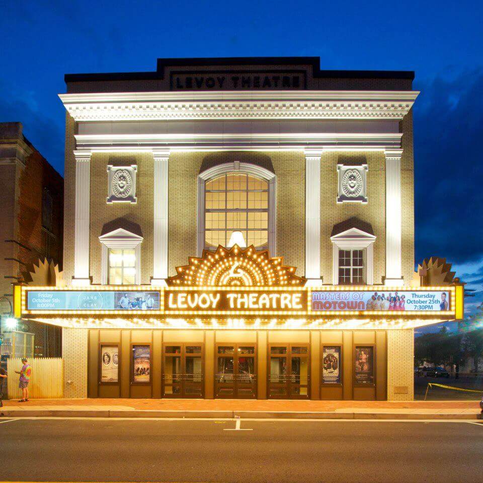 Levoy Theatre and Riverfront Renaissance Drive Downtown Millville Revival