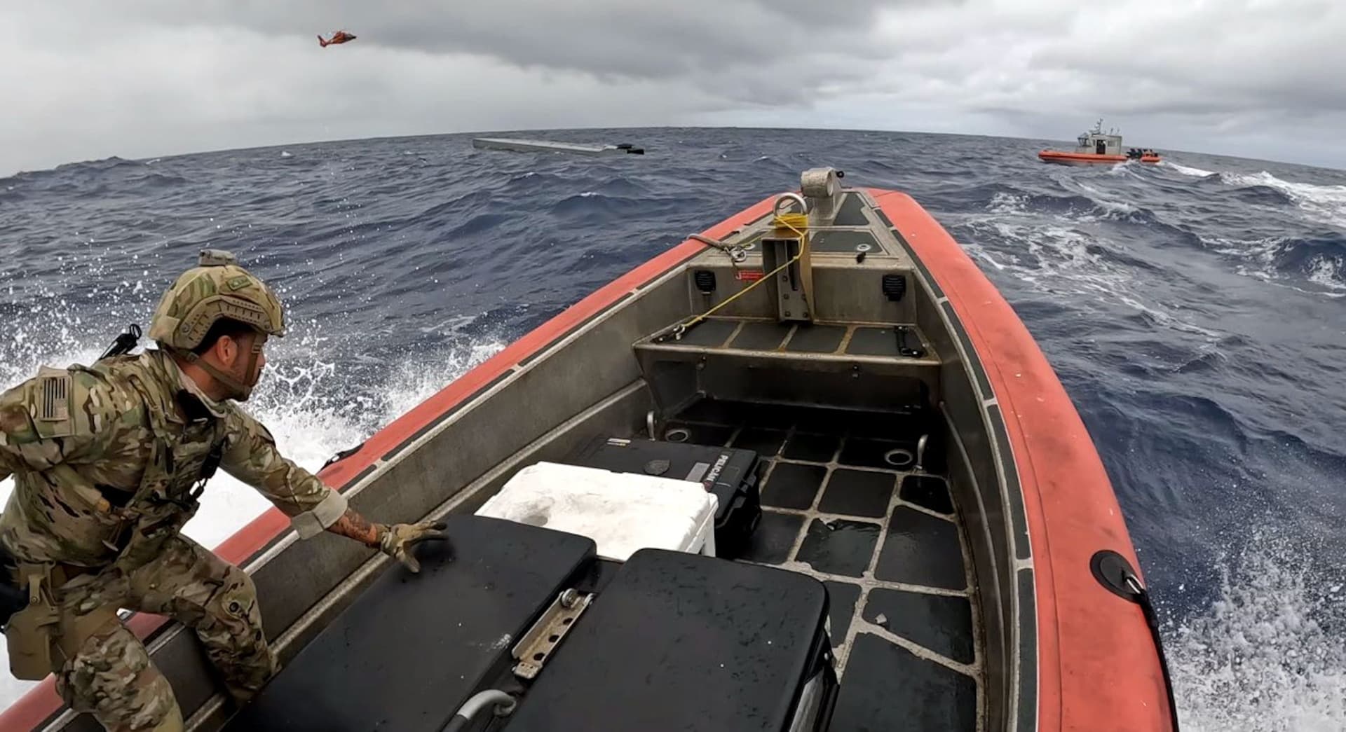 Coast Guard Cutter Munro Intercepts 20,000 Pounds of Cocaine at Sea