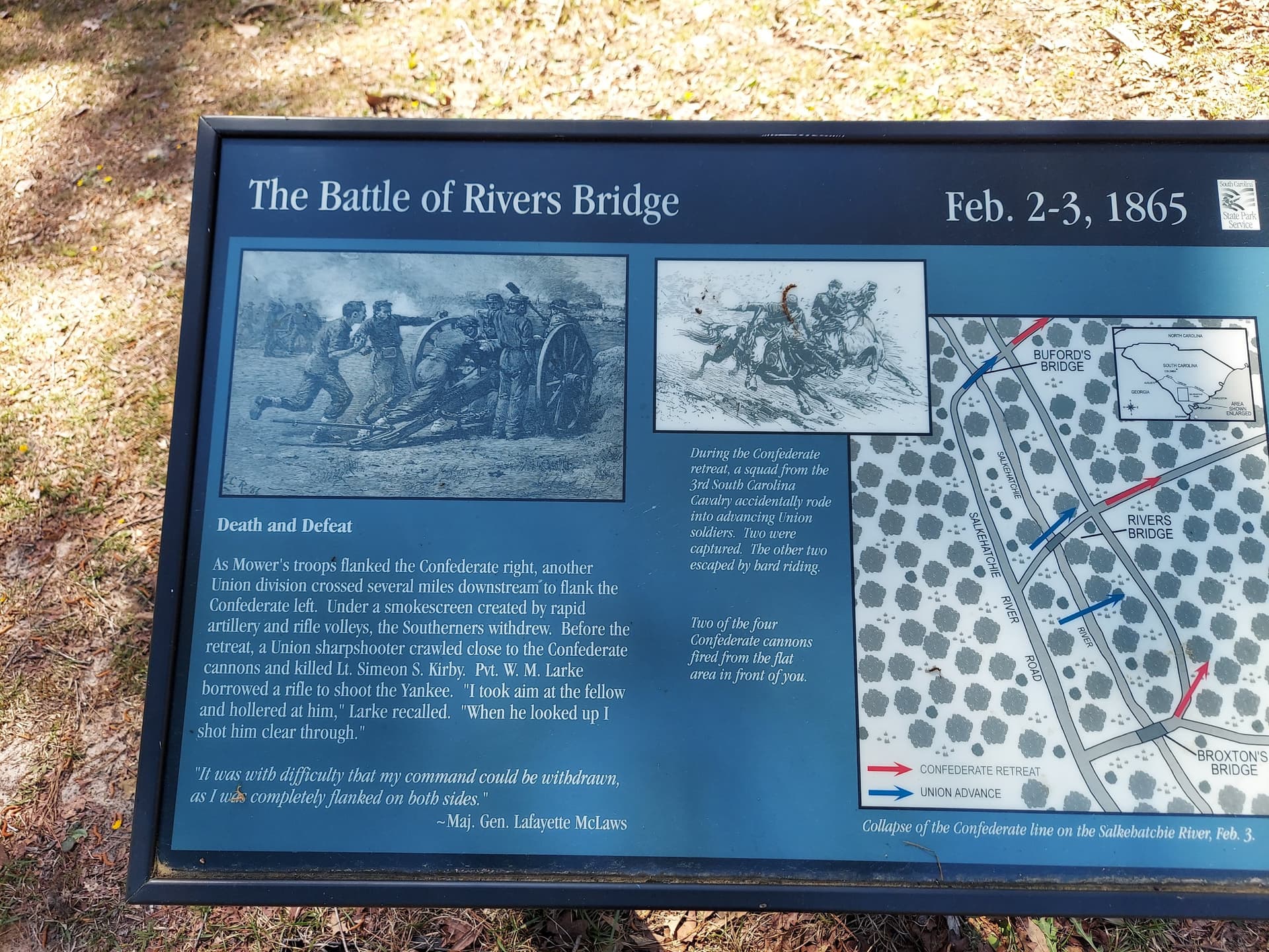Rivers Bridge State Park Preserves History, Serves Local Community