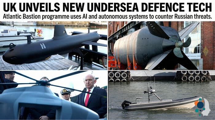 UK unveils Atlantic Bastion, major undersea defence programme
