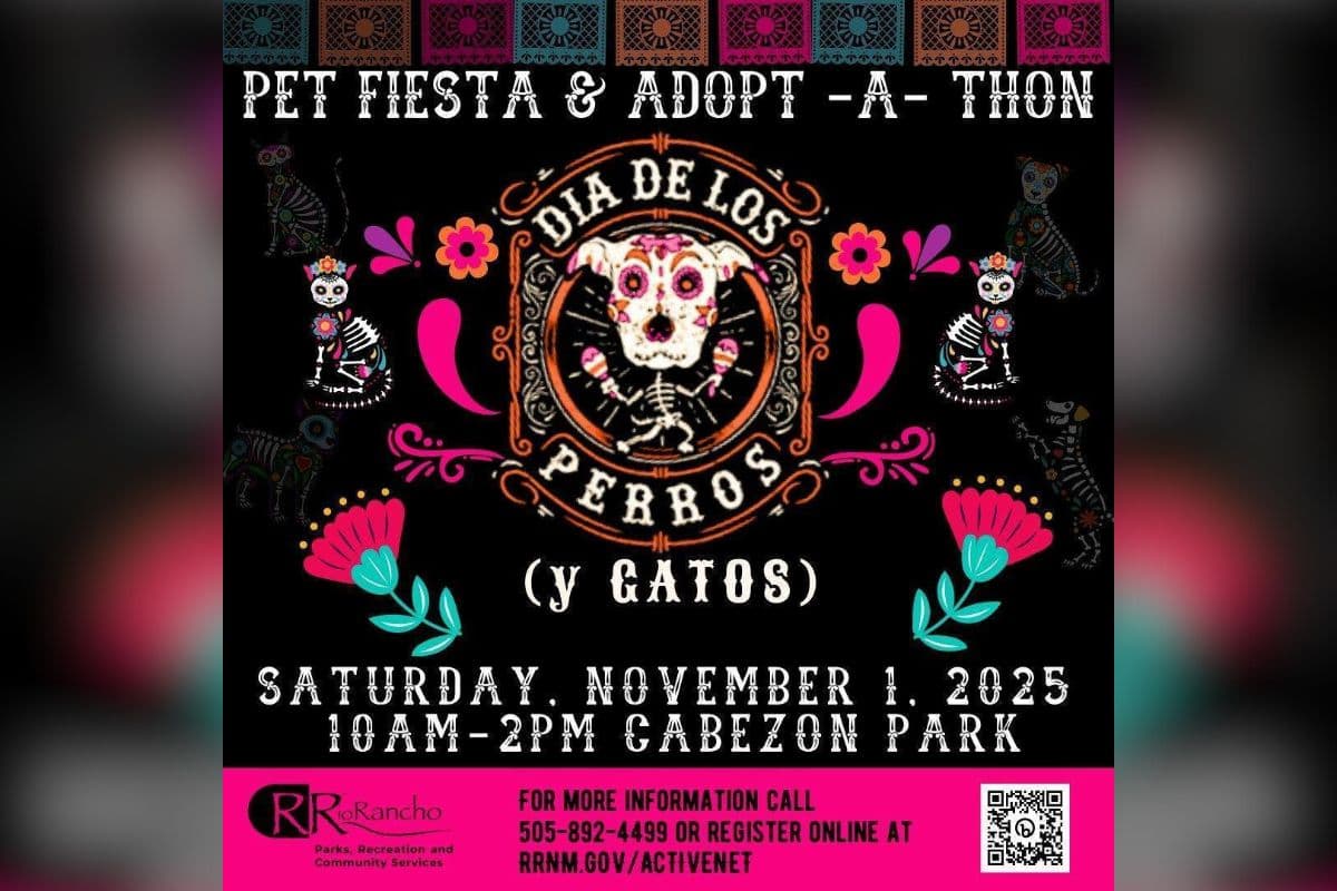 Día de los Muertos Pet Festival Brings Adoptions and Vendors to Cabezon Park