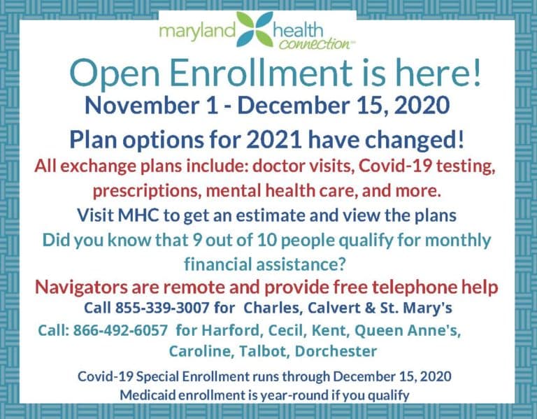 Maryland ACA Open Enrollment Ends Jan. 15 as Premiums Rise 13.4 Percent