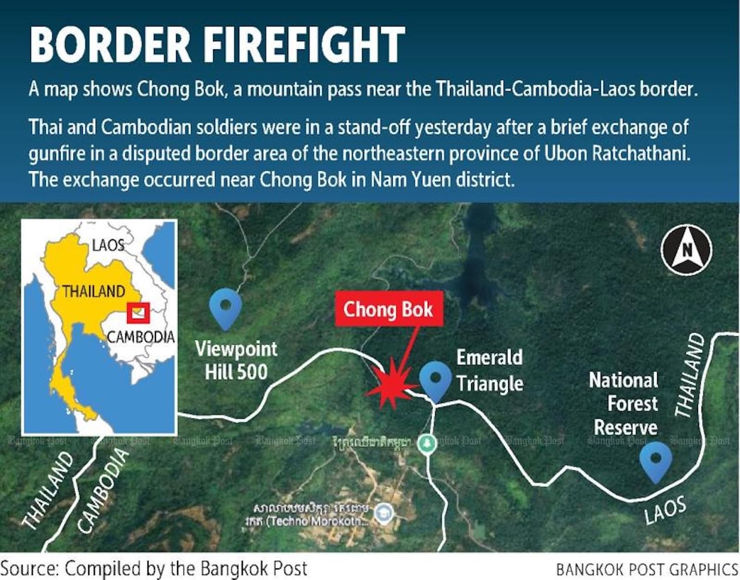 Border Violence Escalates Between Cambodia, Thailand as Villager Killed