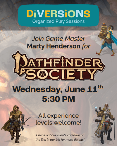 Paizo Organized Play pages centralize Pathfinder and Starfinder sanctioned play