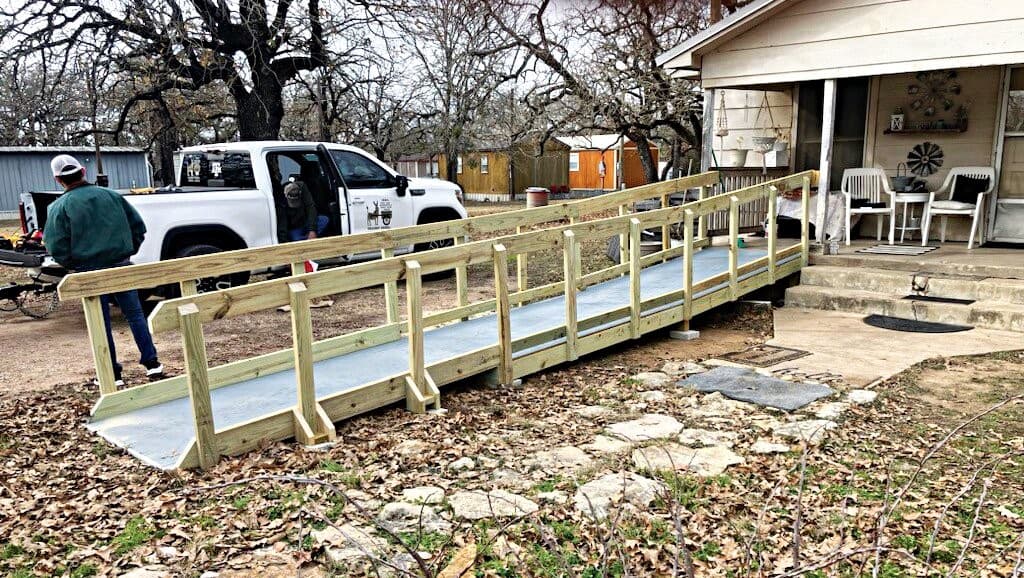Texas Ramp Project Builds Free Ramps, Expands Access in Gatesville