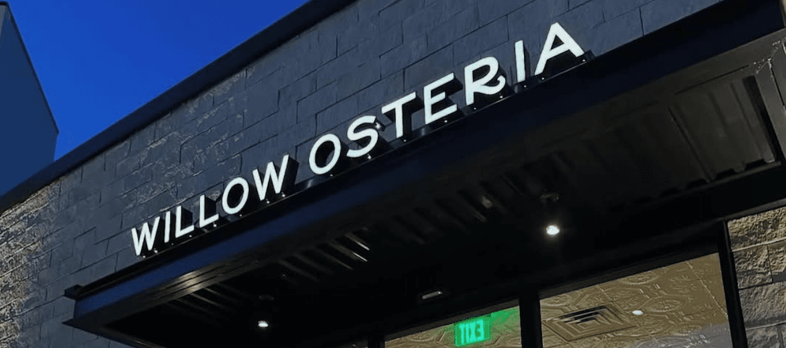New Italian Restaurant Willow Osteria Opens at Clovis Shopping Center