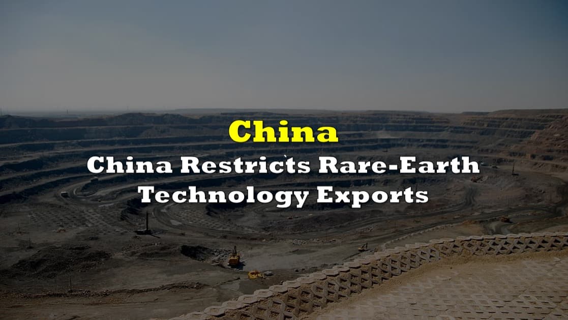 China Suspends Export Curbs on Critical Minerals, Easing Supply Concerns
