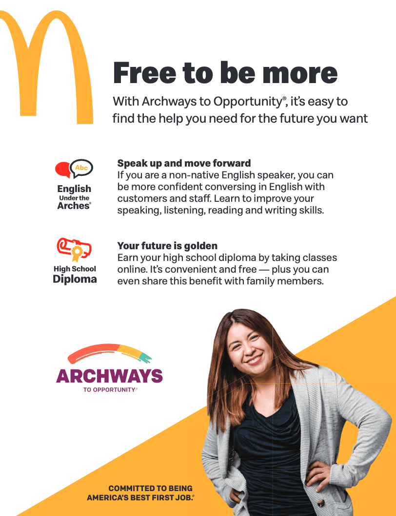 McDonald’s Archways Program Reaches Tens of Thousands, Expands Training