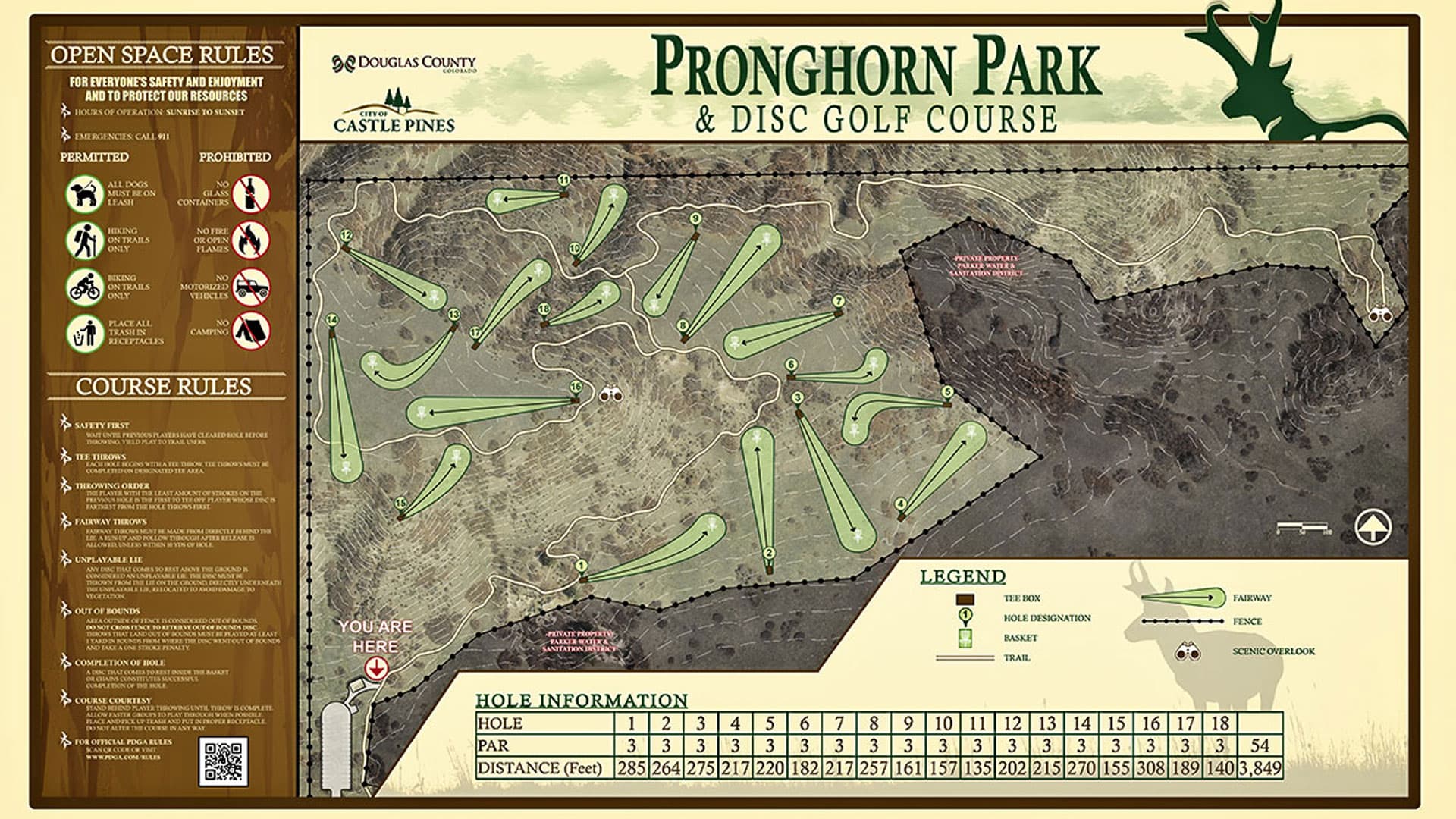 New disc golf course breaks ground at Pronghorn Park, boosting recreation options
