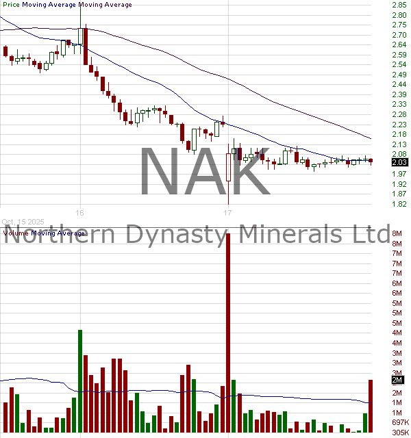 Northern Dynasty Shares Plummet in Morning Trade — What Investors Should Watch