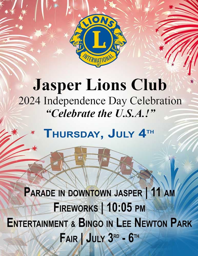 Jasper Lions Club Marks 75 Years, City Declares Week of Recognition