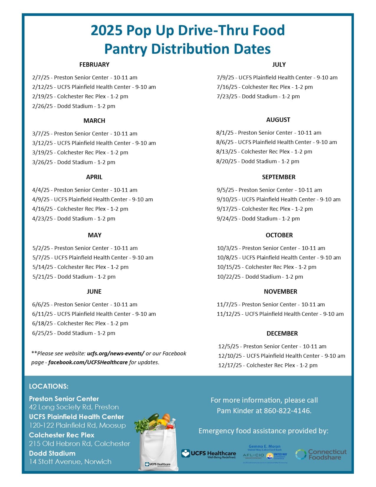 Quitman County Food Pantry Schedules Regular Monthly Distribution, Urges Residents to Confirm Availability