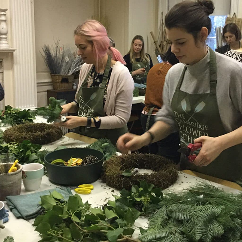 Bowdoinham Library Hosts Holiday Wreath Workshop, Community Fundraiser
