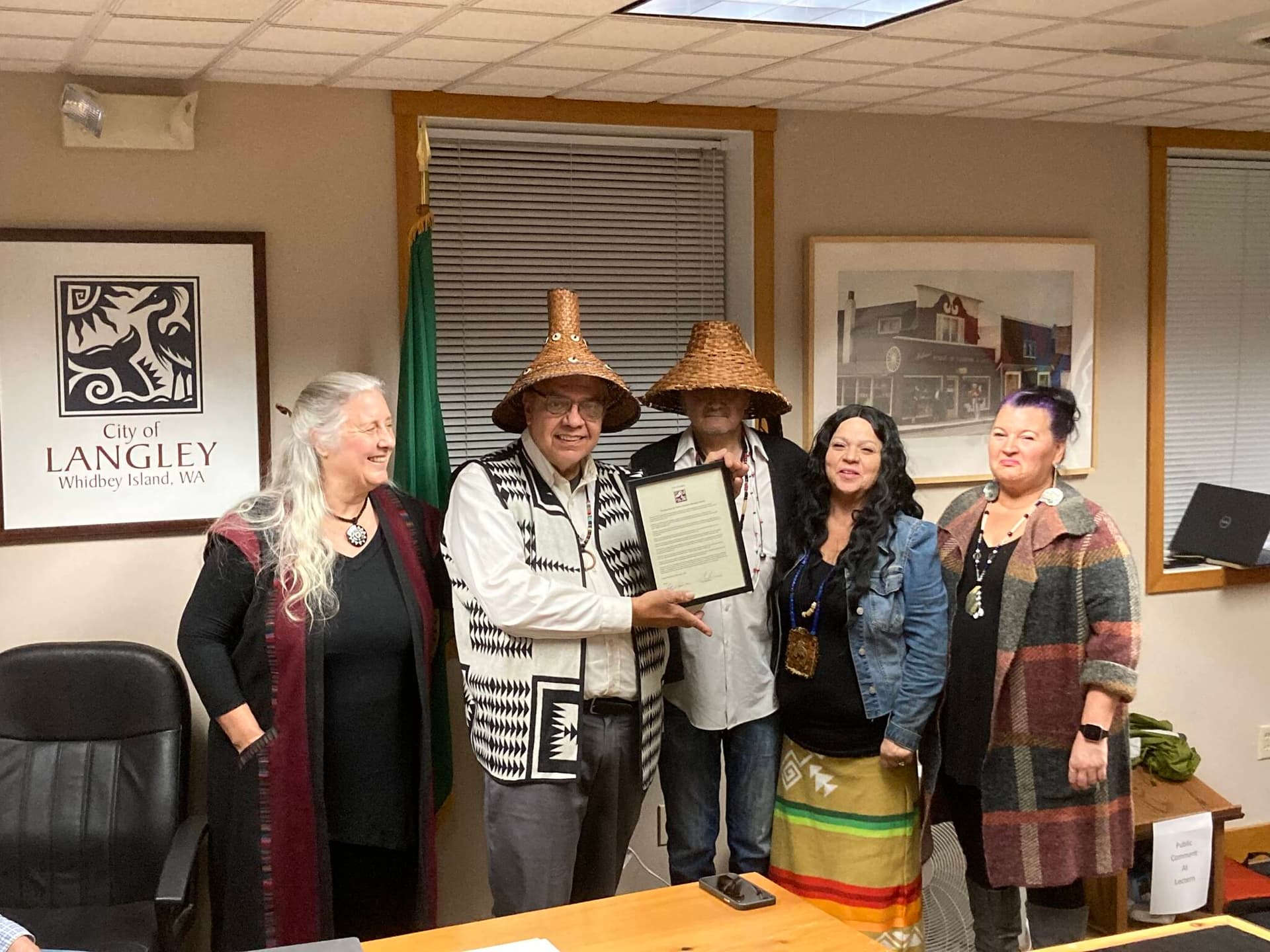 Snohomish Tribe Gifts Cultural Artifacts to Langley Museum