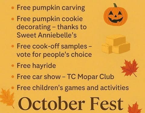 October Fest Activity Poster