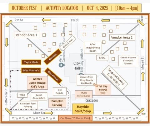 October Fest Activity Map