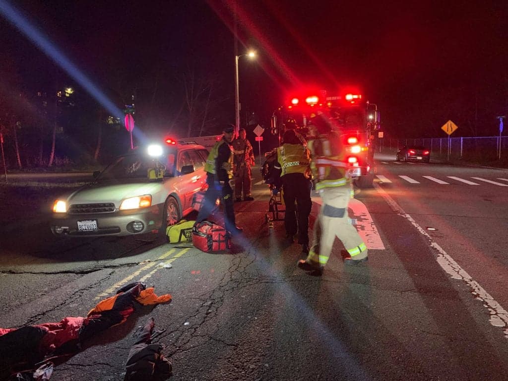 Eureka Woman, 78, Critically Injured in Downtown Crosswalk Collision