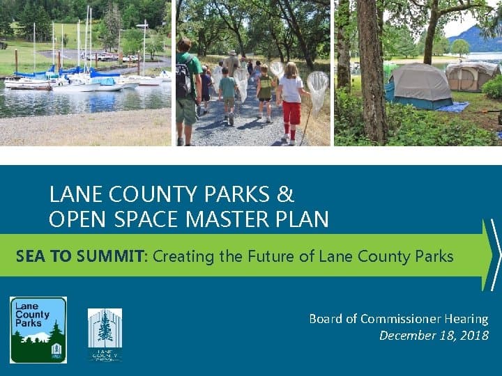 Five Lane County Parks Highlight Access Needs, Funding Choices