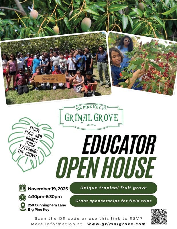 Grimal Grove hosts educator open house, highlights grant funded field trips