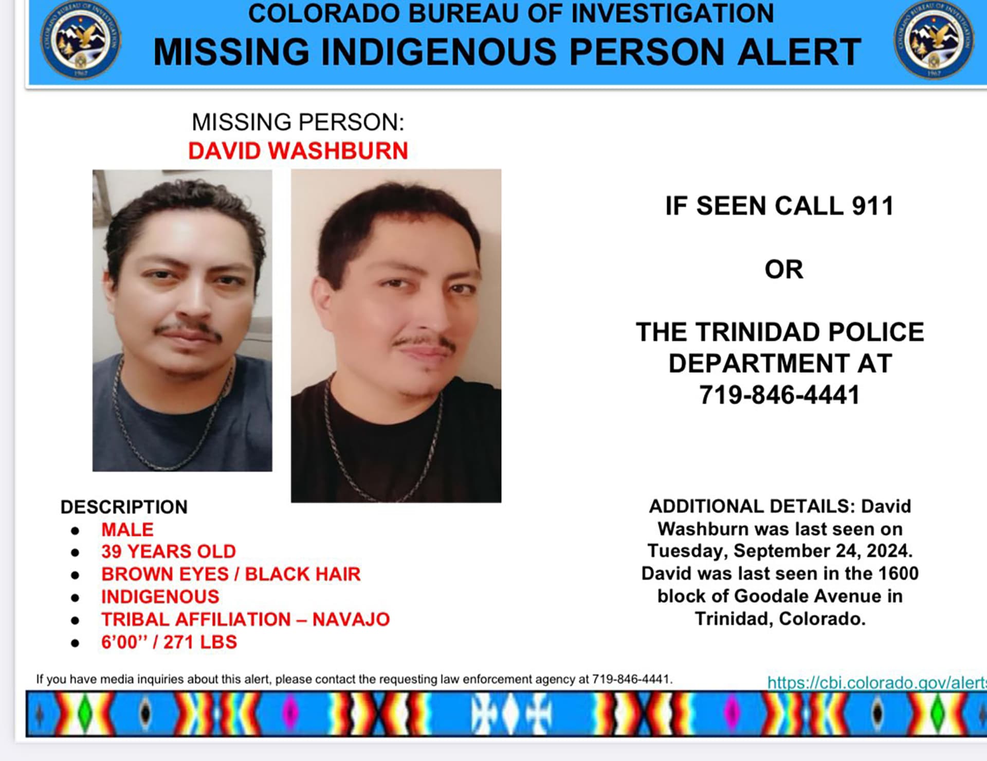 Trinidad Police Blotter Details December Calls, Missing Person Located