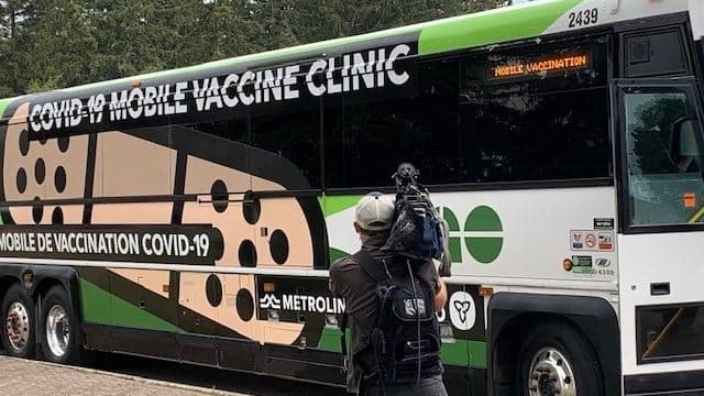 CDPHE Mobile Clinic Brings Vaccinations to Rico Residents